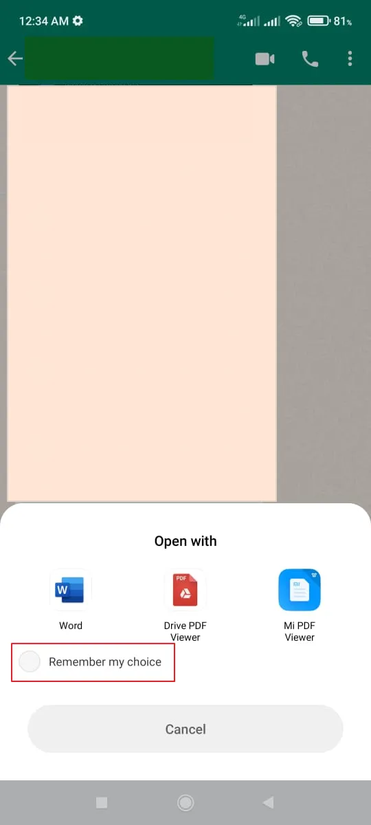 AndroidでPDFのデフォルトビューアを変更する