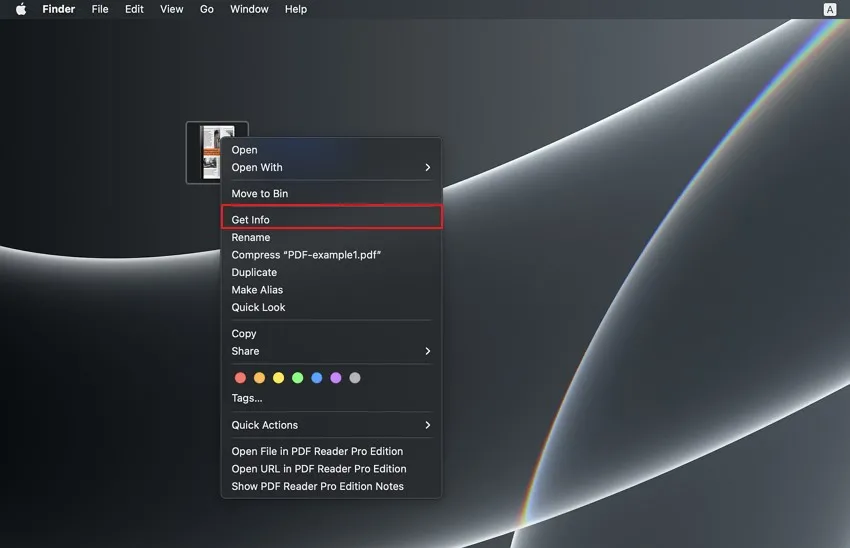 macのデフォルトのPDFリーダーを設定する