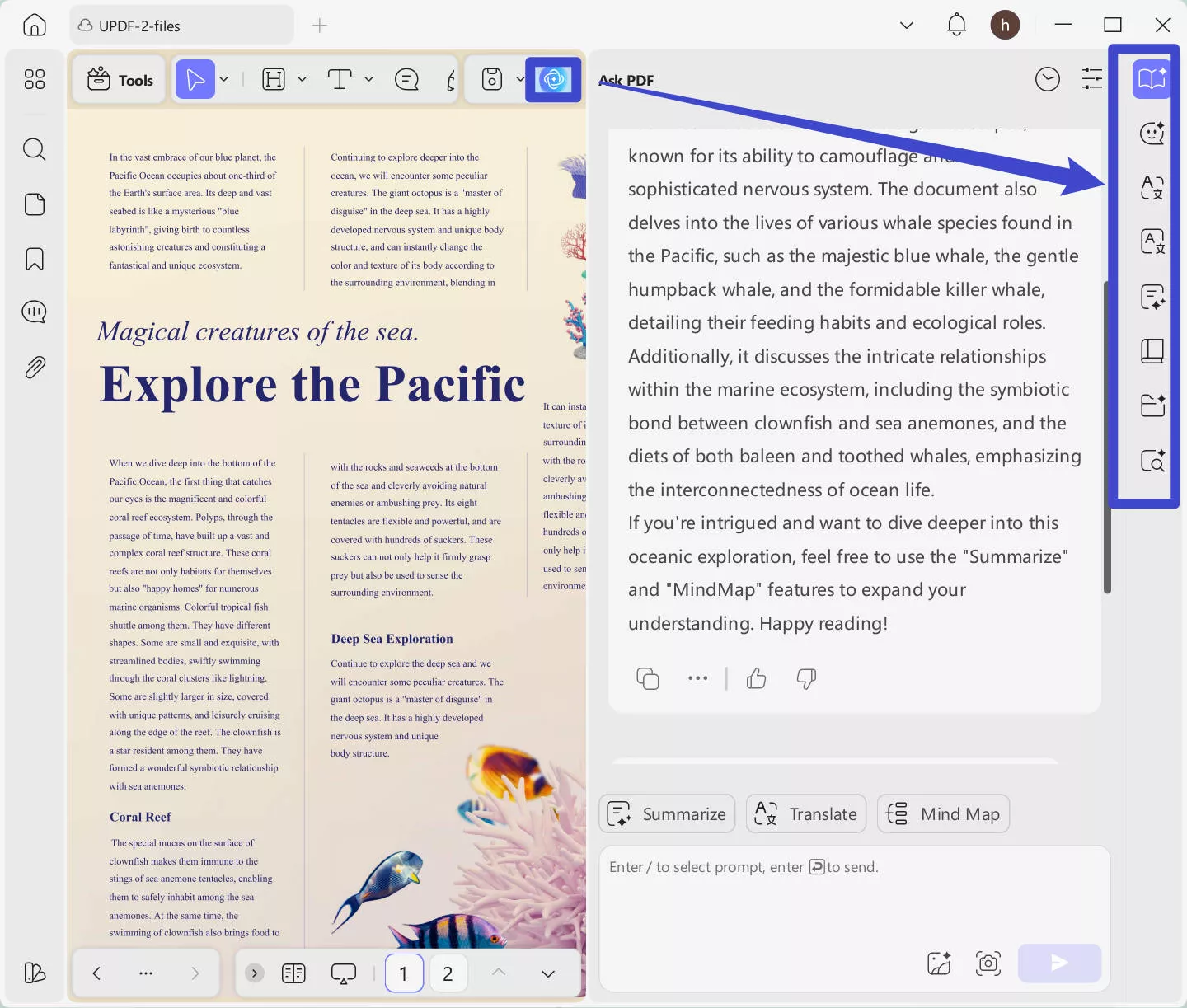 use UPDF AI on windows and mac