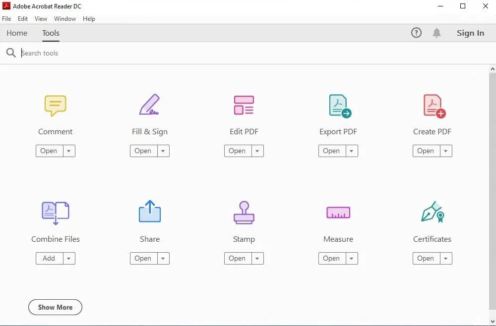 pdf 도구 adobe acrobat