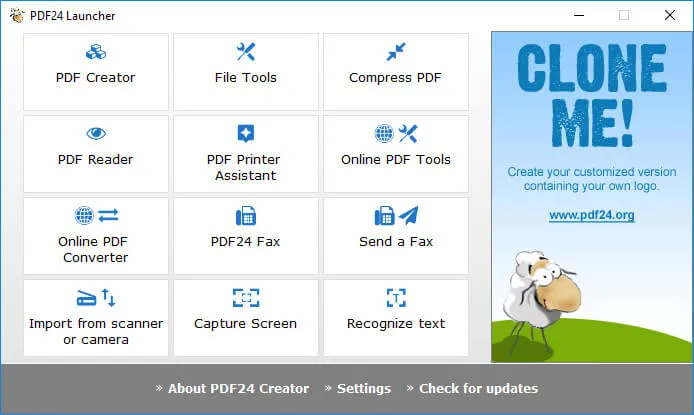 15가지 pdf 편집기 pdf24creator