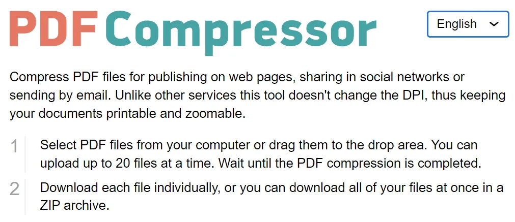 PDF Compressor Software