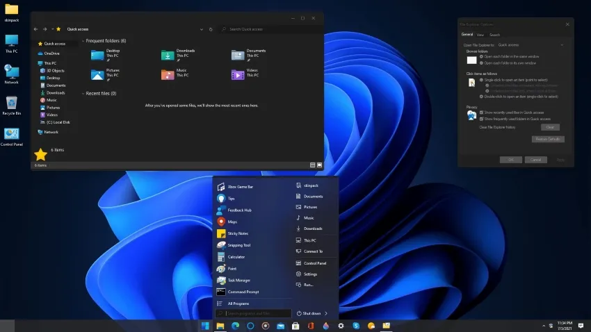 windows 11 new look