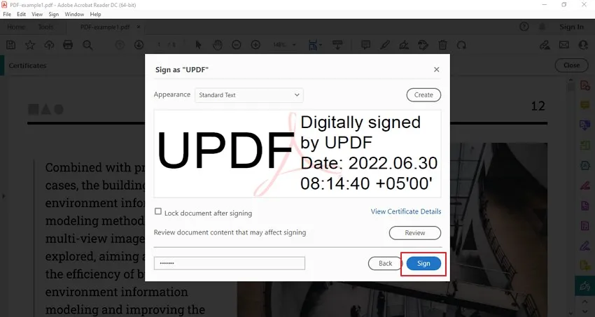 adicionar assinatura digital em pdf adobe