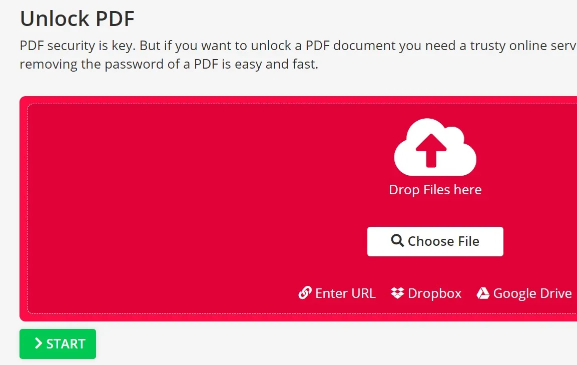 Removedor de Senha de PDF