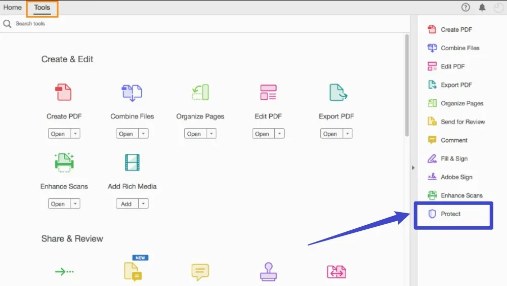 Adobe Acrobat pdf 保護