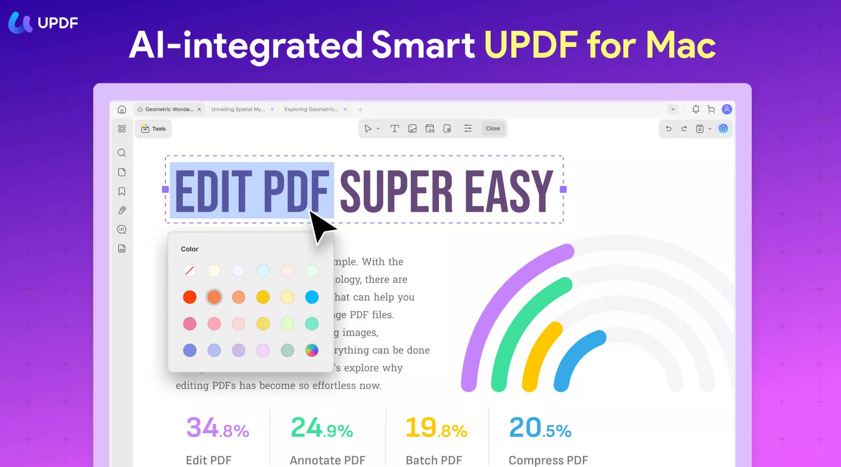 unlock pdf for editing updf