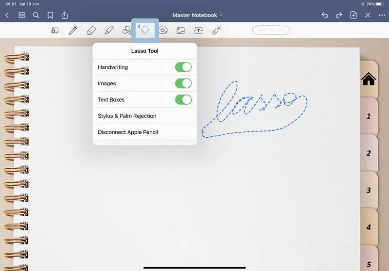 GoodNotesで手書き文字をテキストに変換する