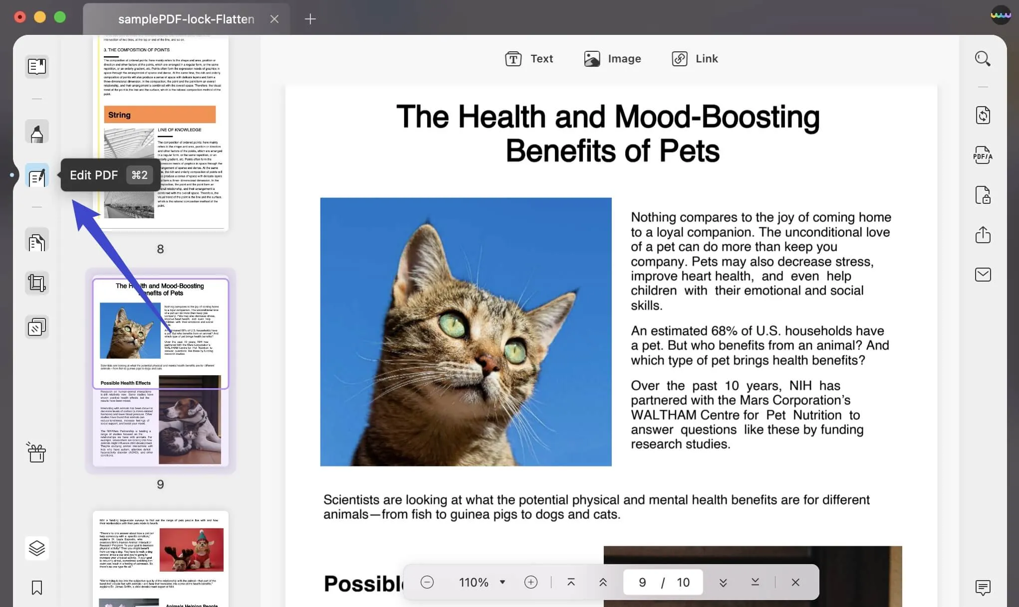 export images from pdf mac with edit feature