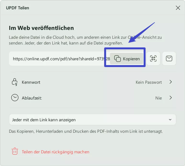 url kopieren