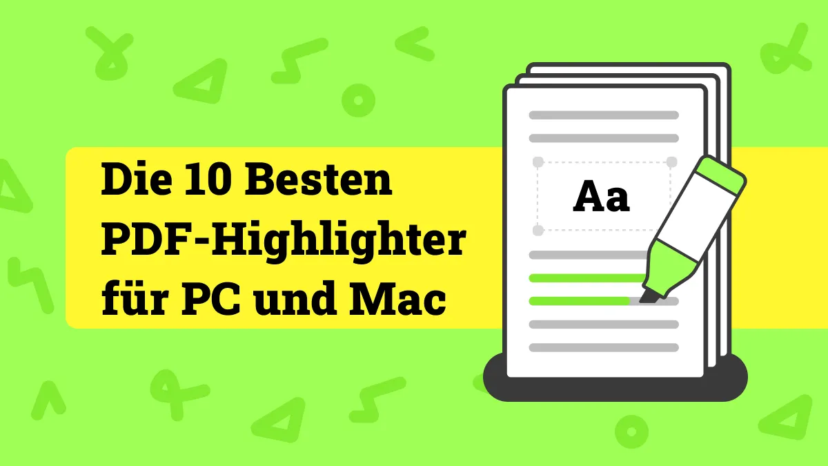 Top 10 PDF Highlighter für PC im Jahr 2024