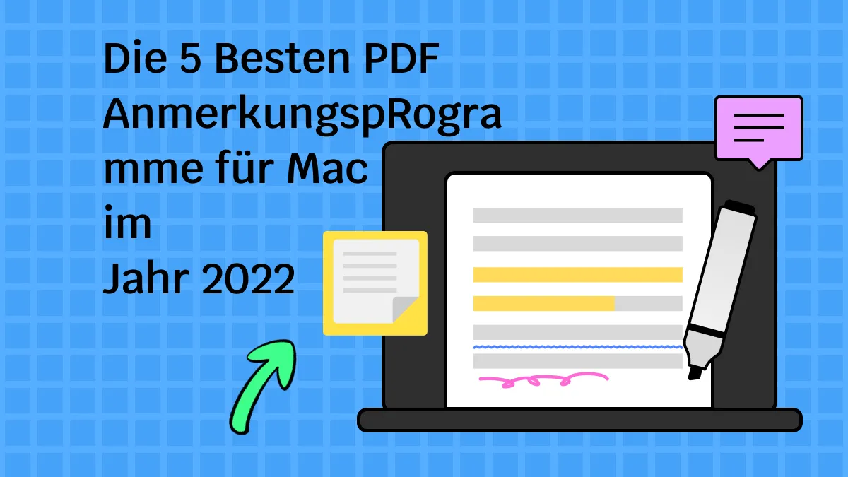 Die 5 Besten PDF Anmerkungstools für Mac