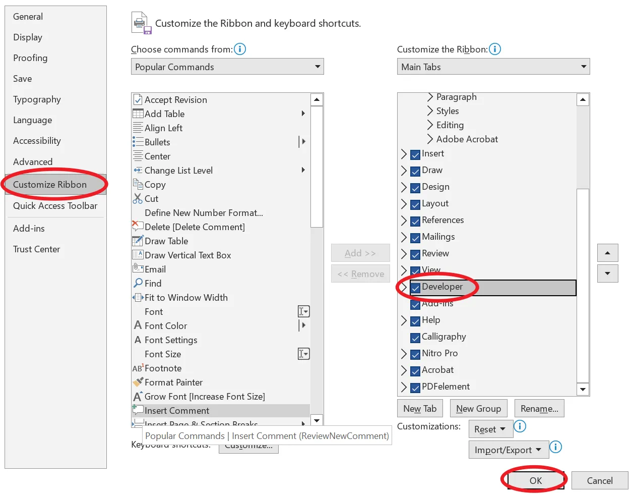 Wie Sie ein ausfüllbares Formular in Word erstellen