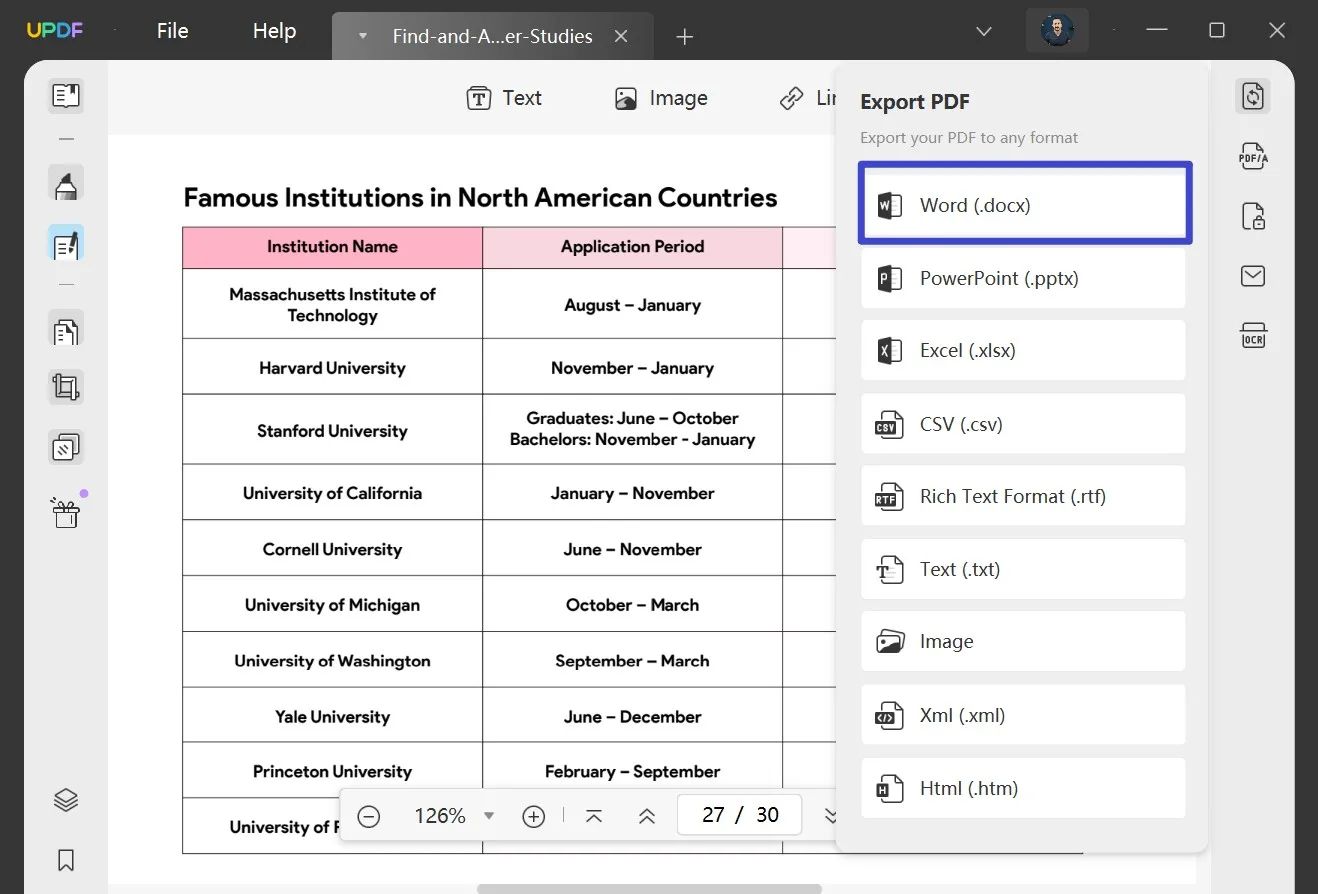 how to copy and paste a table from pdf to word