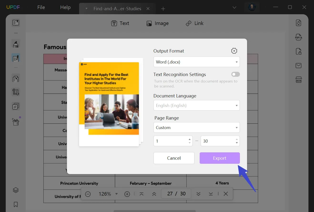 exportar pdf como abrir pdf en google docs