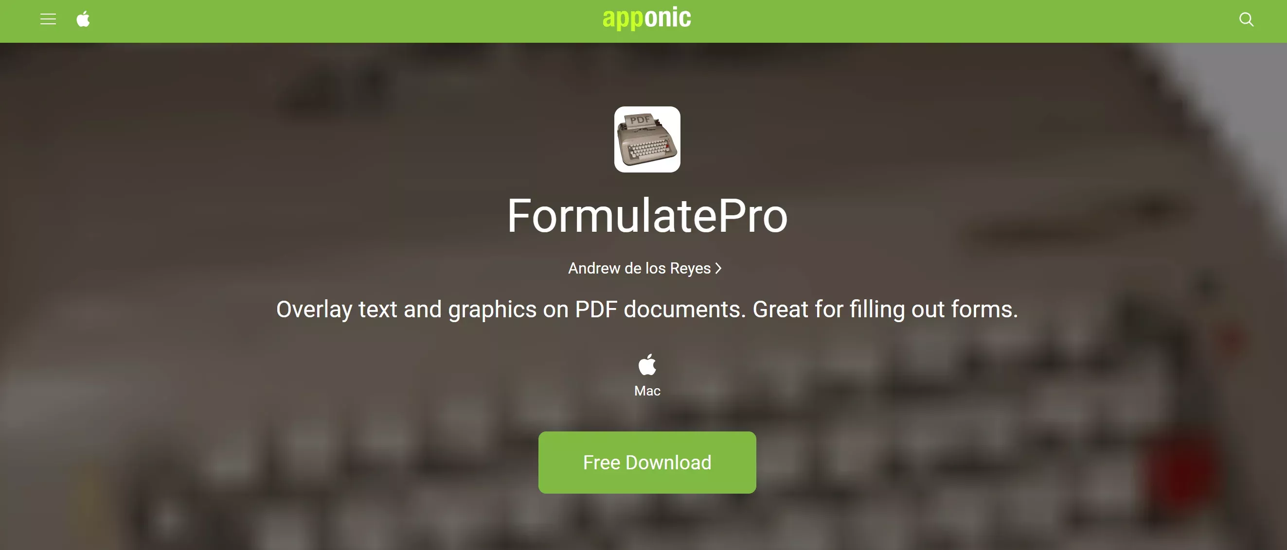 Formulate Pro für Mac