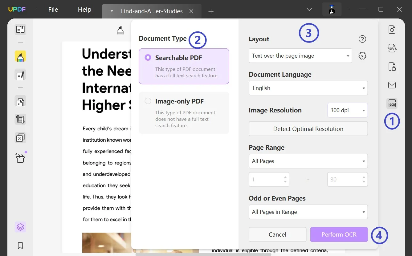 ocr pdf