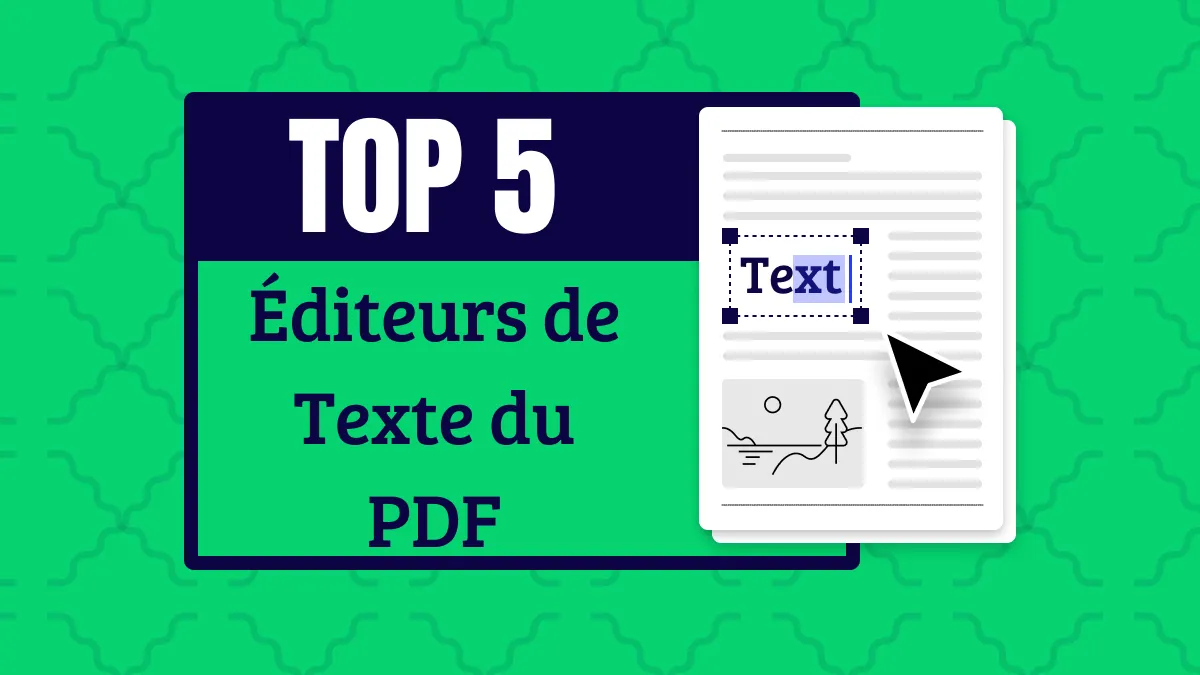 Top 5 des éditeurs de texte du PDF gratuits en 2024