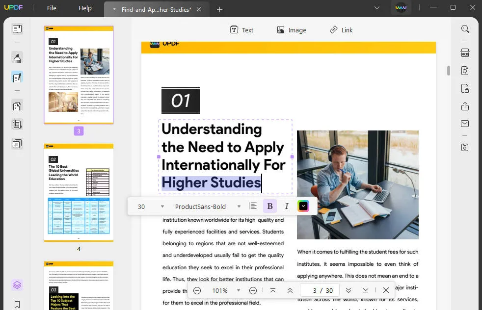How to Edit PDF Without Microsoft Office but using UPDF
