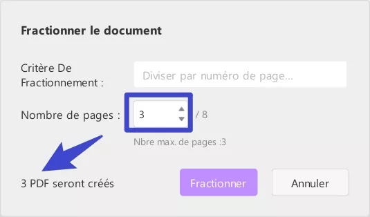 fractionner un pdf en ligne