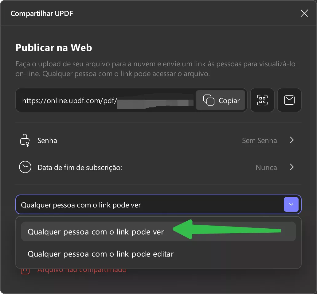 Compartilhar UPDF