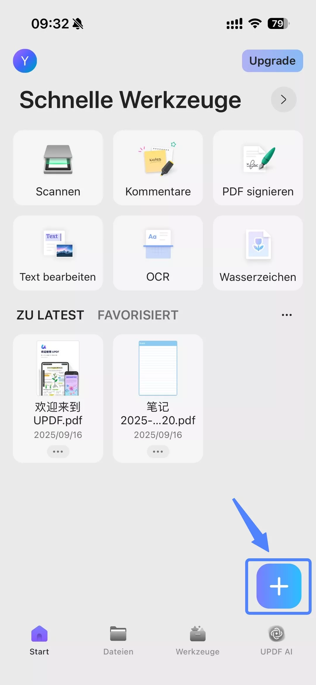 iPhone liest PDF laut vor