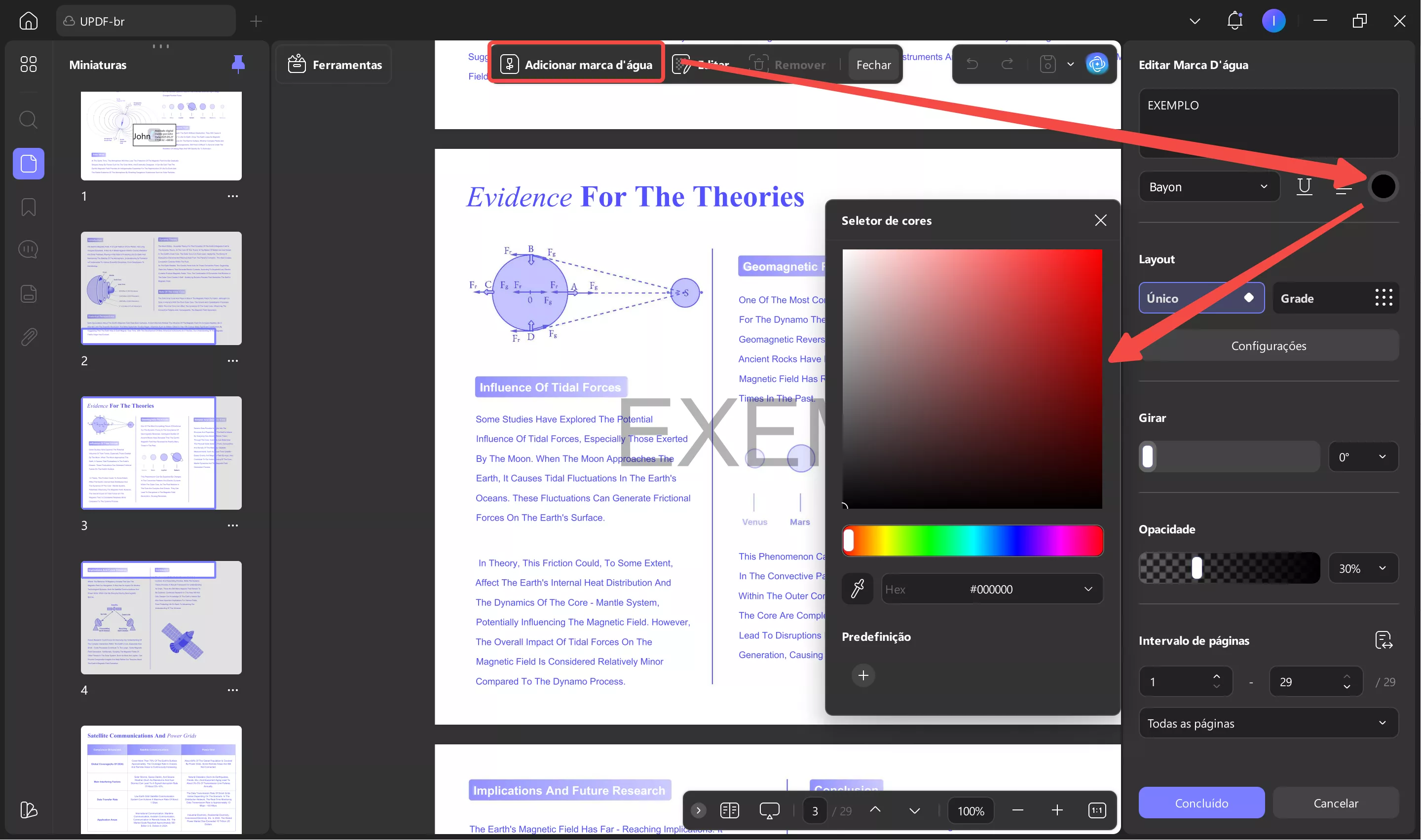 adicionar marca d'água