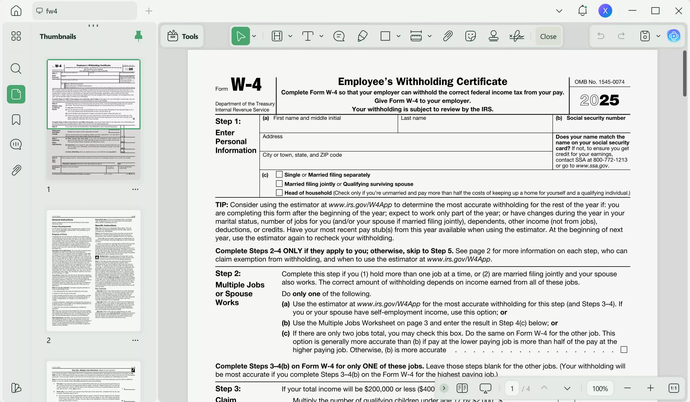 how to save a fillable pdf form with updf