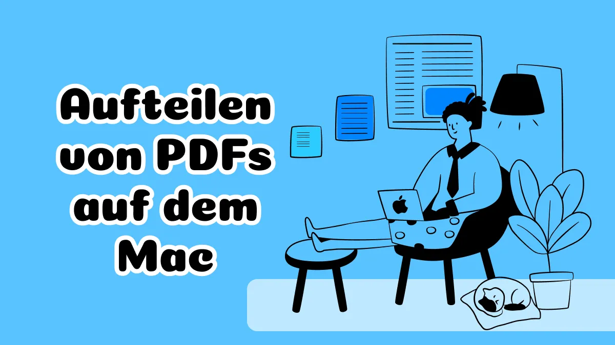 So können Sie PDF-Dateien auf Mac splitten!