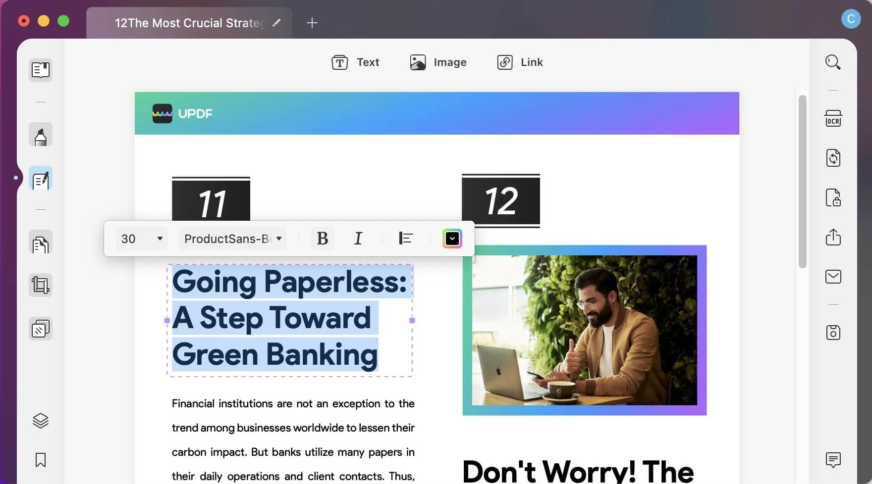 how to write on a pdf document on mac