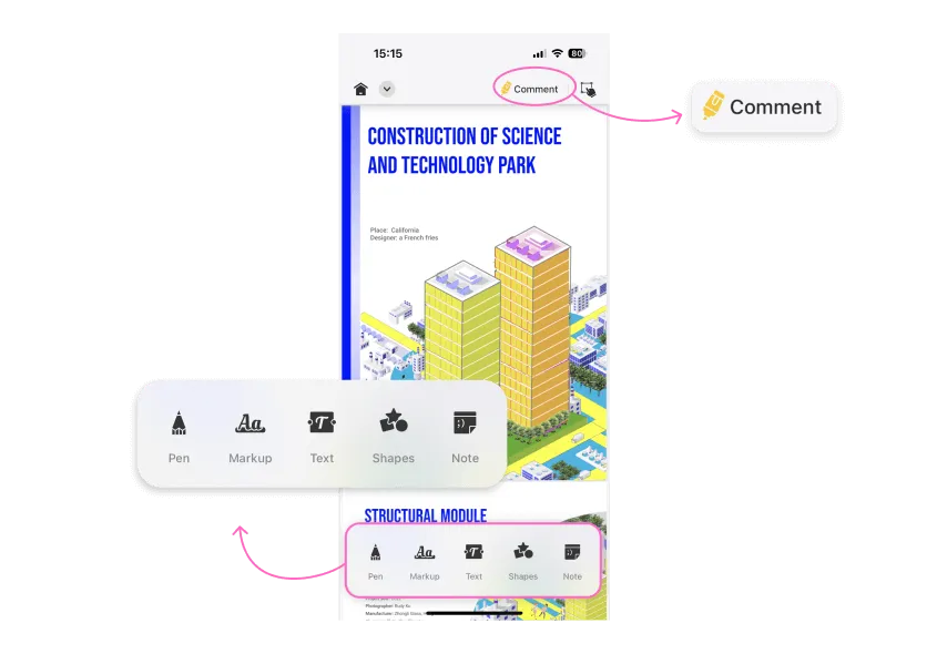 cómo crear un pdf en iphone