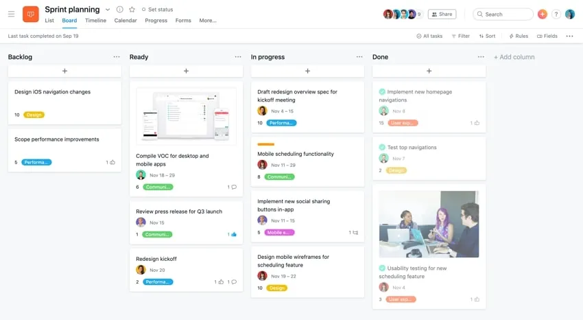 برنامج إدارة المشاريع asana mac