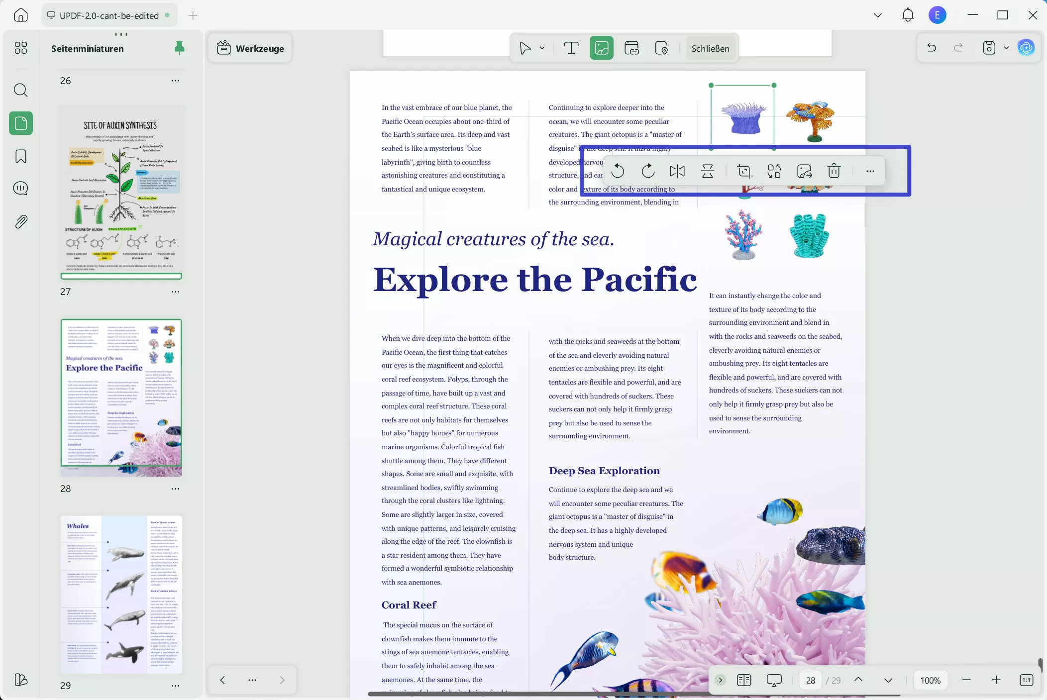 PDF vergrößern - UPDF