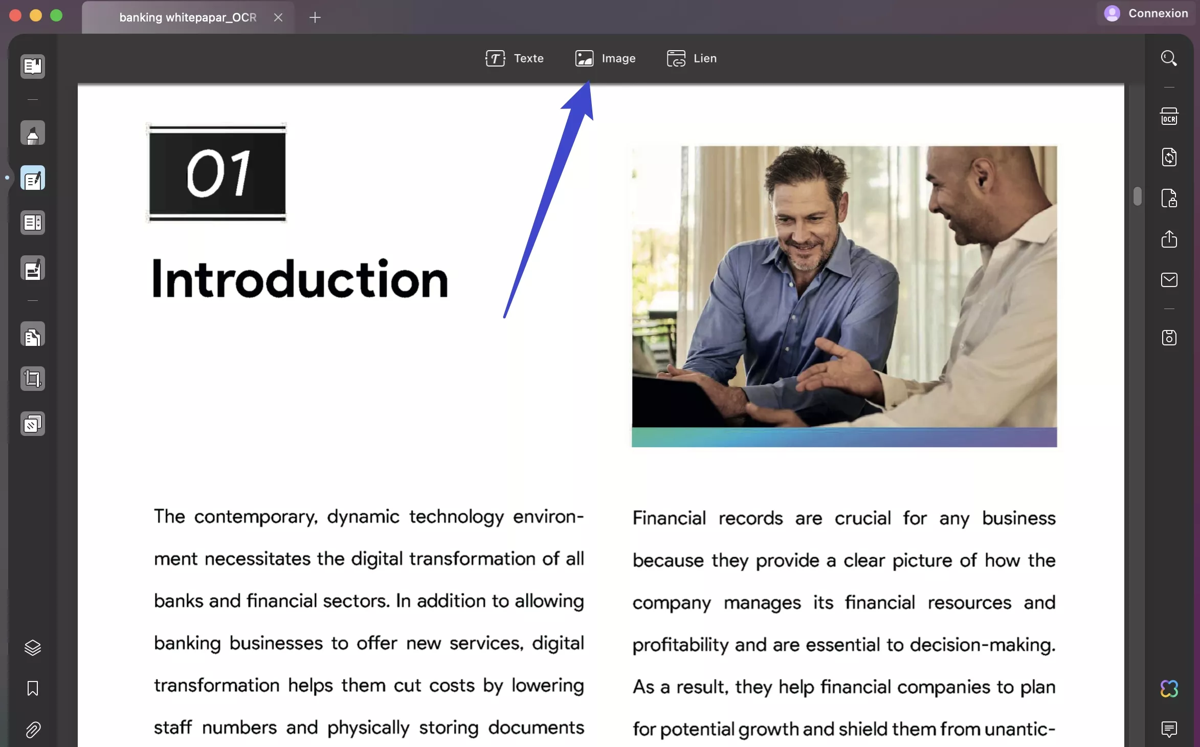 modifier image pdf