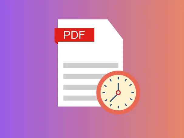 PDFの有効期限を設定