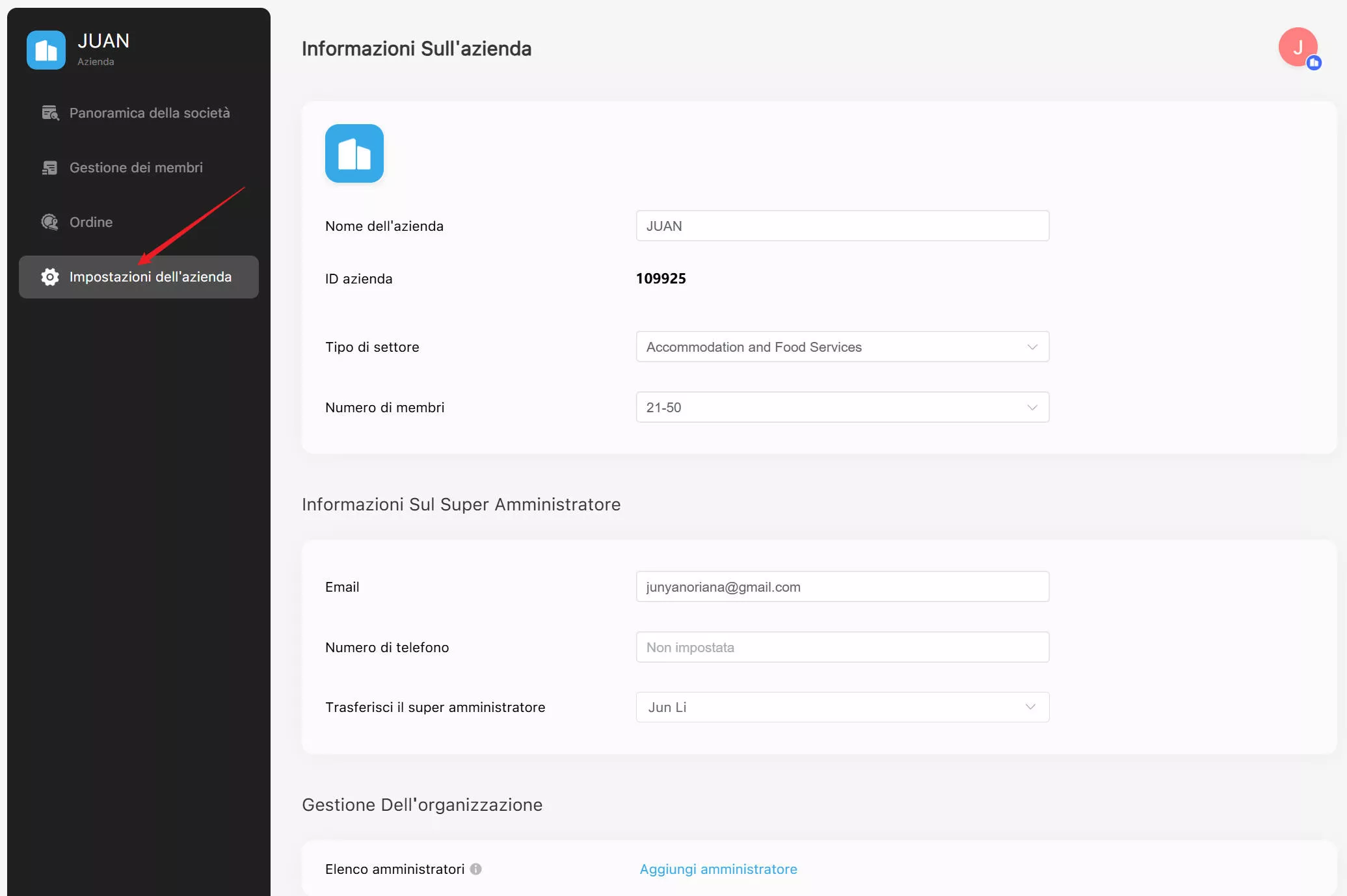 Gestione dei membri e autorizzazione delle licenze