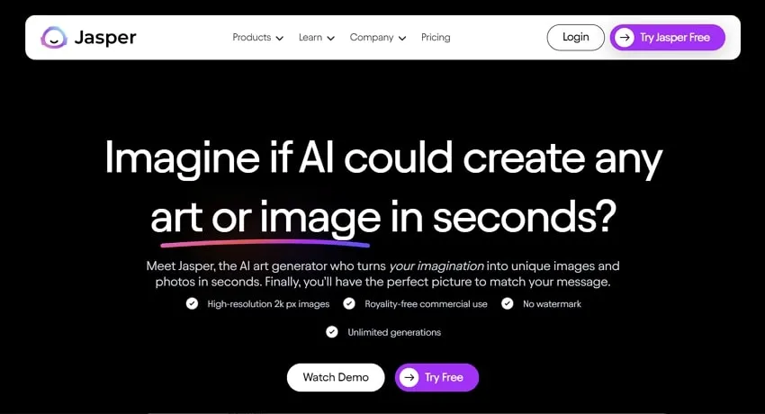  jasper ai image generator free