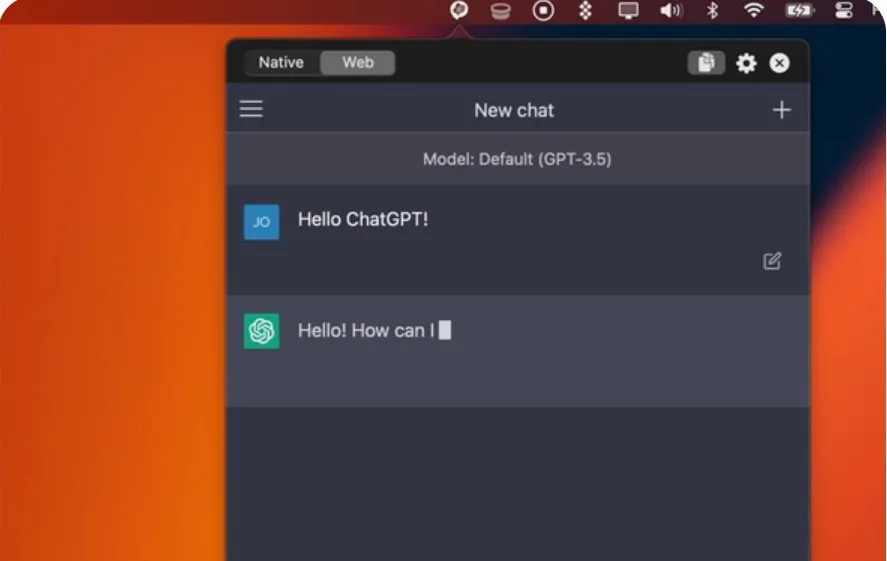 ChatGPT para Mac