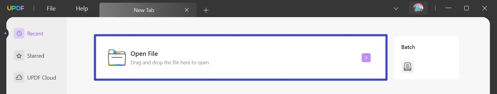repair pdf file adobe updf open file