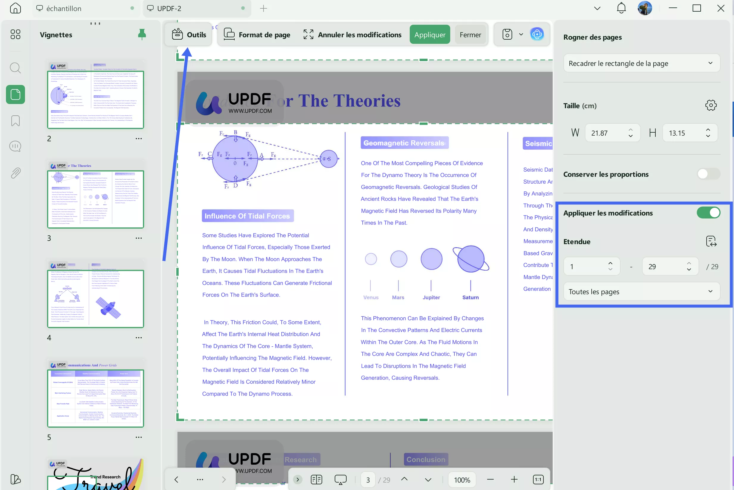 supprimer filigrane pdf