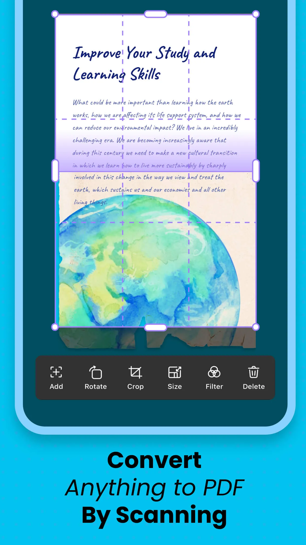 UPDF, PDF scanner