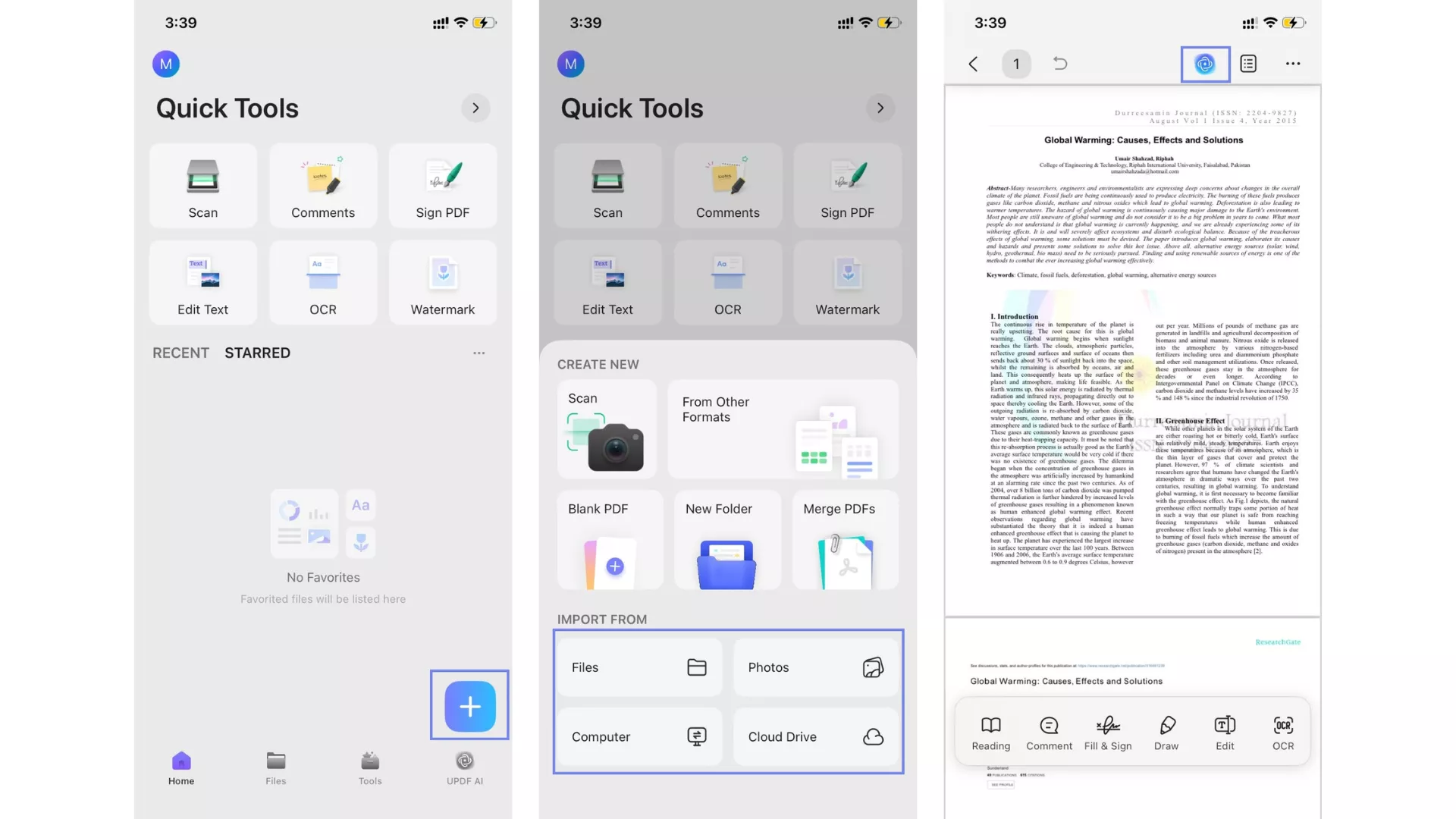 summarize pdf directly