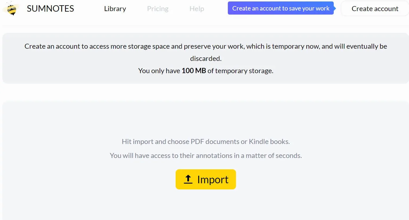PDF 要約 sumnotes