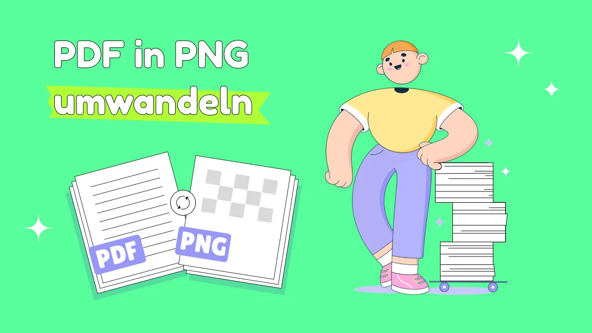 Wie du hochwertig PDF in PNG umwandeln kannst