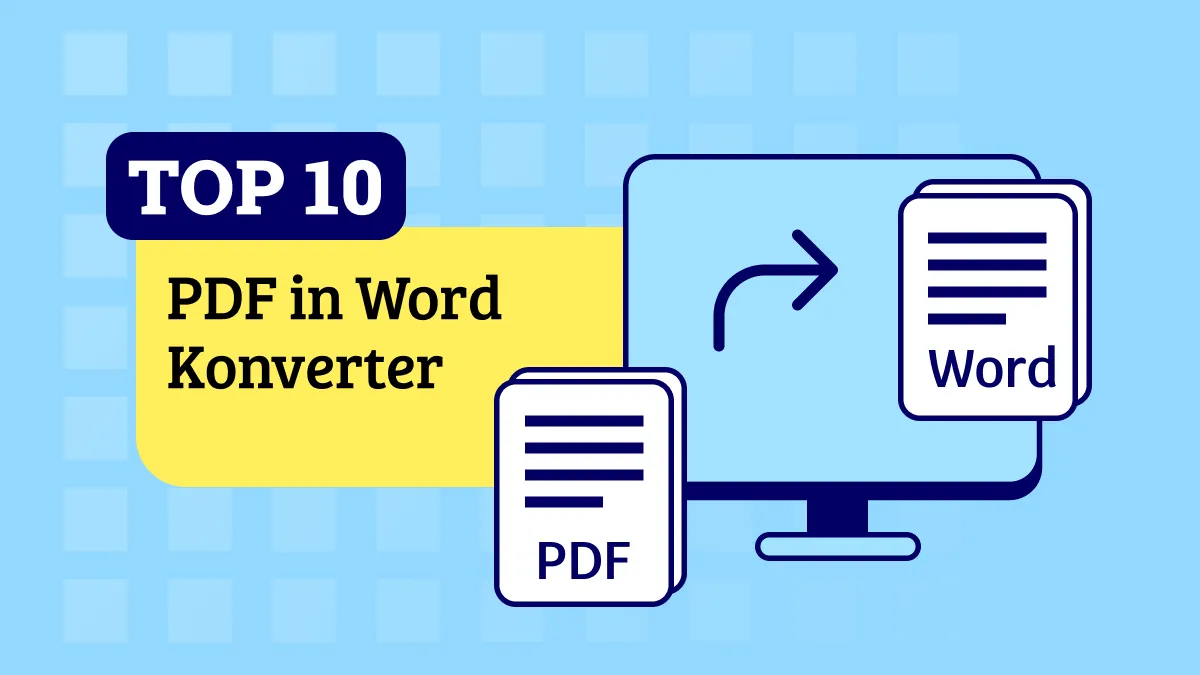 PDF in Word Konverter - Top 10 Tools 2024