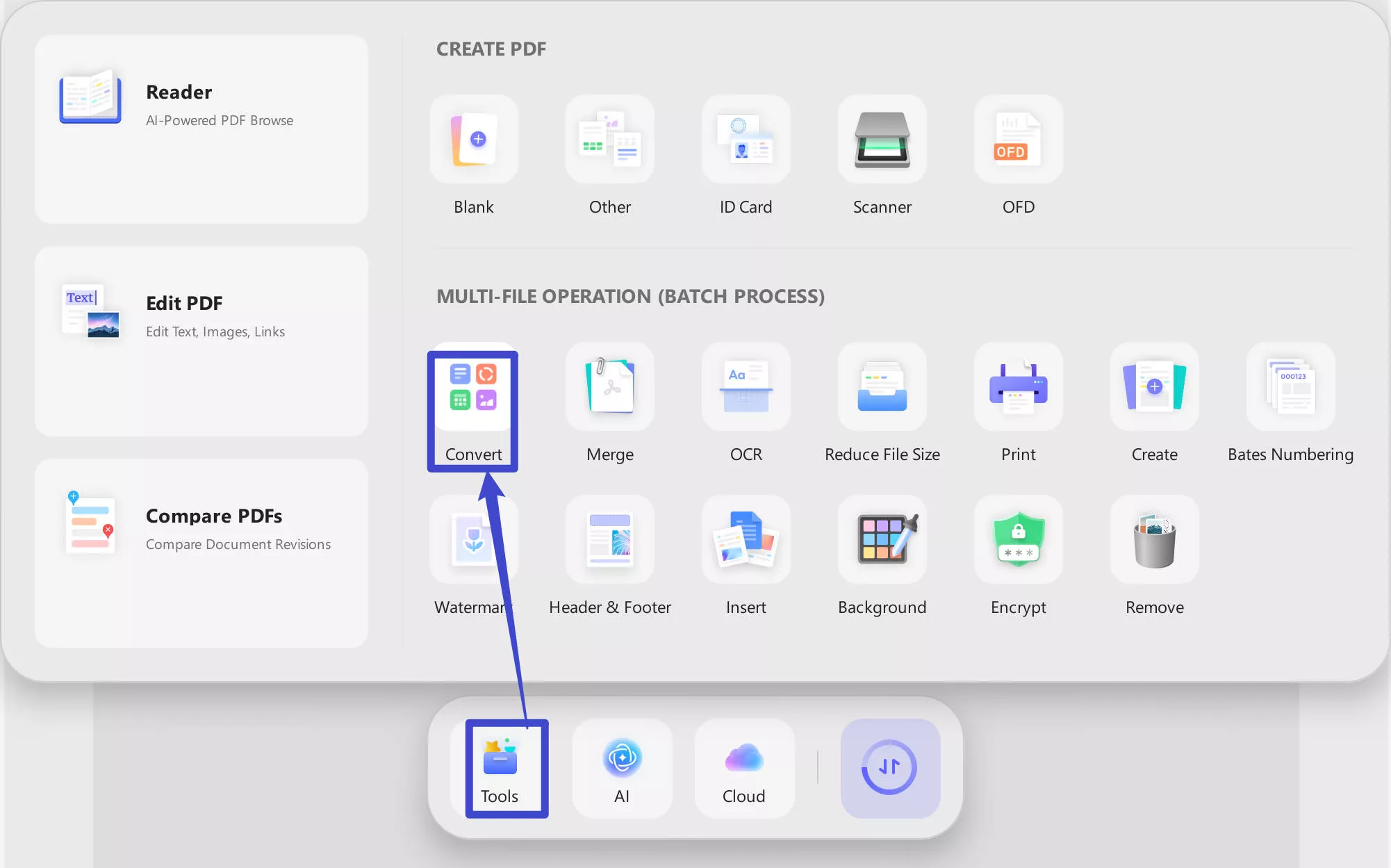 Add open files in batch convert words to jpgs with iLovePDF