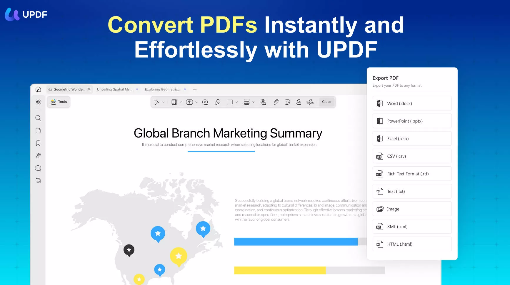 UPDF - No.1 Excel to XML Converter