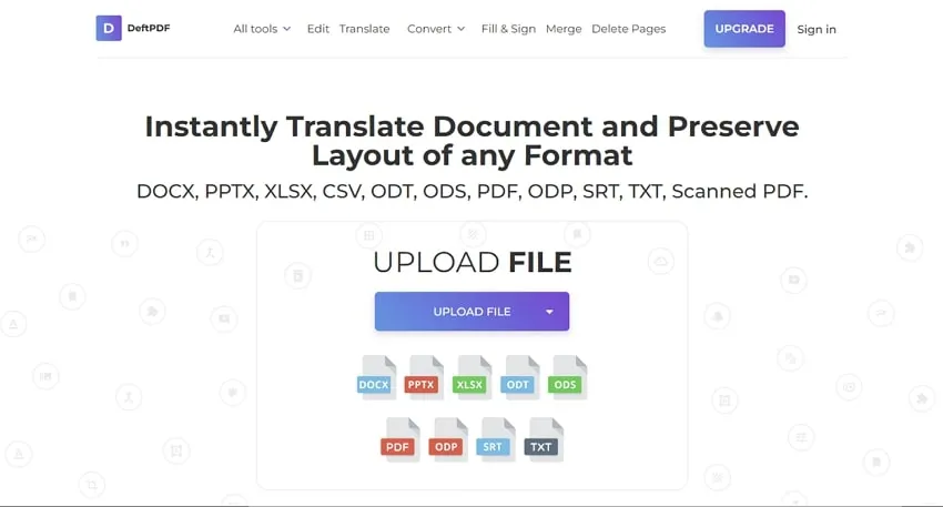 deftpdf ai pdf translator