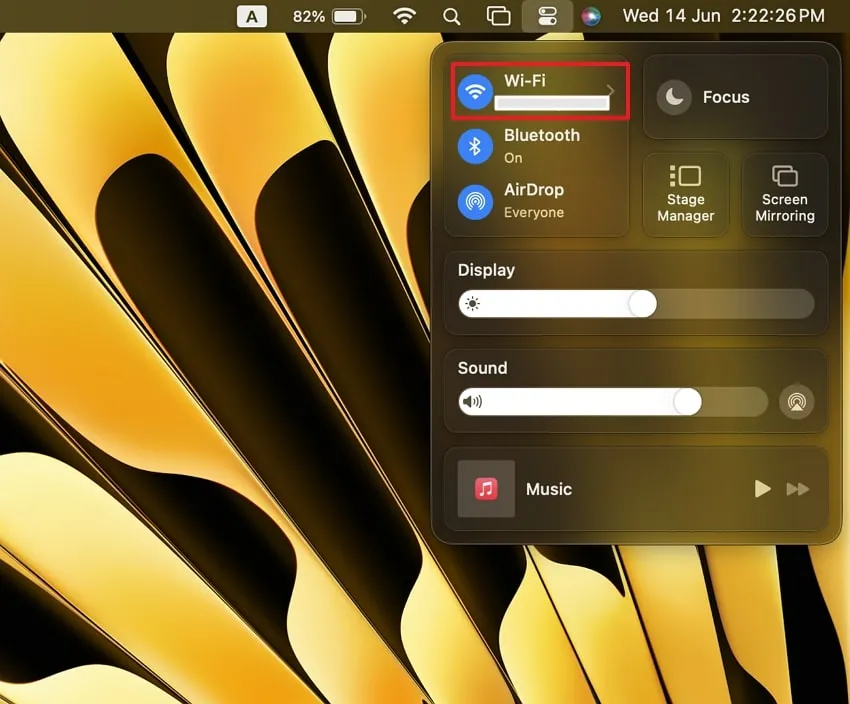 disable and enable wifi on MacOS Sonoma