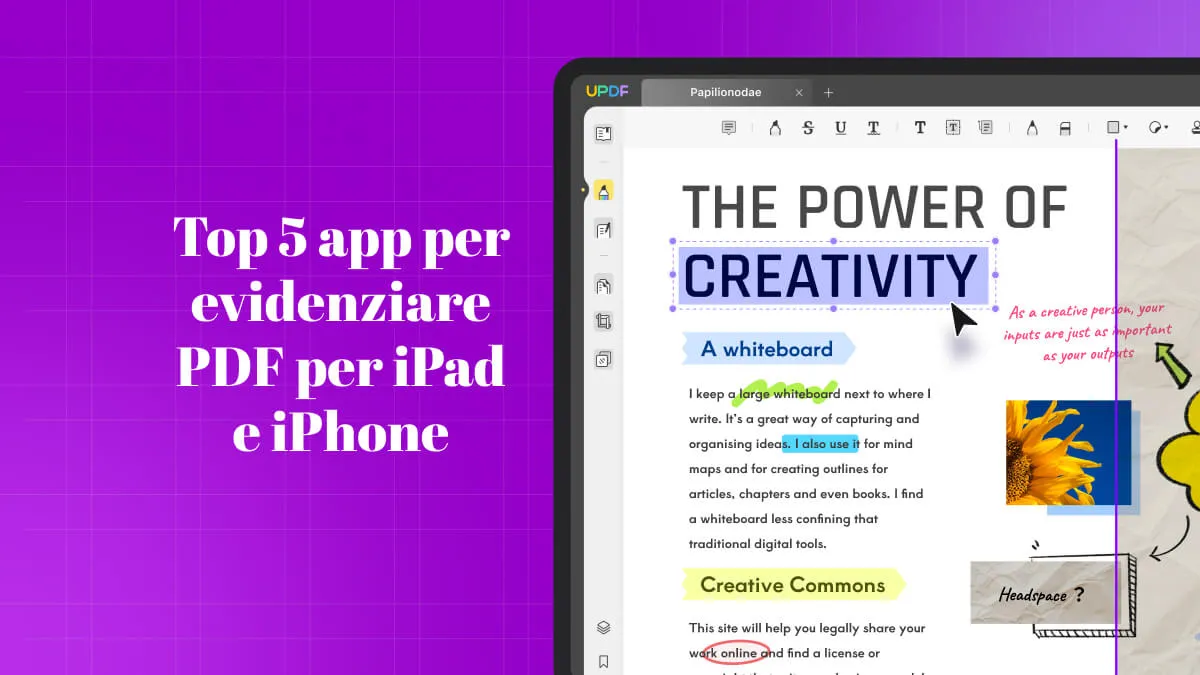 Top 5 app per evidenziare PDF per iPad e iPhone